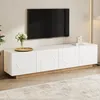 Merax TV-kast, TV-meubel met 4 deuren, modern design met Productafbeelding-voorbeeld 5