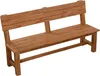 Inko Teak Bank Abacus Recycling Teak mit Rückenteil Produktbild-Vorschau 2