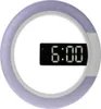 LED-Digital-Wanduhr mit Fernbedienung,7-Farben-RGB-Licht Produktbild-Vorschau 2