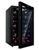 A wine cooler with the door open. Produktbild-Vorschau