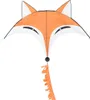 Latawiec Kinderdrachen HQ Fox 105100 Pomarańczowy 145 x 110 Podgląd zdjęcia produktu 1