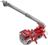 A toy fire engine with a raised ladder, shown against a white background. Náhled obrázku produktu