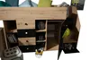 MINIO go for it, Hochbett mit Schreibtisch SMARTI 3 Schwarz Produktbild-Vorschau 2