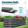 Quictent Hochbeet 180x90x45cm Oval, Pflanzkasten aus Produktbild-Vorschau 8