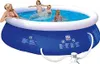 HAPPY PEOPLE® Quick-Up-Pool 3681,0 l blau 300,0 x 76,0 cm Produktbild-Vorschau 15