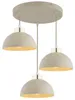 KAR LIGHTING Pendellampe 3-flammig Beige – Moon Ecru Produktbild-Vorschau 3