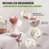 A yarn winder with instructions on how to use it. Produktbild-Vorschau