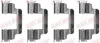 QUICK BRAKE 109-1230 Zubehörsatz Scheibenbremsbelag für VW Produktbild-Vorschau 1