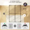 Bett 160 x 200 cm, Bettgestell mit Stauraum, Modernes Produktbild-Vorschau 4