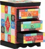 vidaXL Armoire à tiroirs Multicolore 40 x 40 x 60 cm Bois Voir les images du produit 7