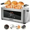 FATABETA 4-Scheiben Toaster Edelstahl XXL, 1400 W Produktbild-Vorschau 1