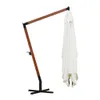 vidaXL Ombrellone 300x400 cm Bianco Anteprima dell’immagine prodotto 2