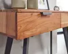 FineBuy Table console 90 x 78 x 36 cm acacia massif / métal Voir les images du produit 5