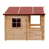 Timbela Maison de jeu en bois pour enfants - Maison de jeu Voir les images du produit 4