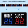 4místná elektronická LED výsledková tabule s dálkovým Náhled obrázku produktu 4