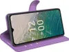 Nokia C32 Hülle - Coverup Klapphülle - Violett Produktbild-Vorschau 3