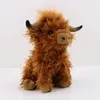 Hochlandkuh Kuscheltier 25cm Plüschtier Stier Tierpuppe Produktbild-Vorschau 4