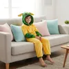 Onesie Kigurumi Pyjamas Baby Yoda Verkleidung Kostüm Kinder Produktbild-Vorschau 6