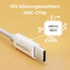 deleyCON USB-C auf 3,5mm Audio Adapter - DAC-Chip & TRRS - Produktbild-Vorschau 6