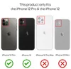 NALIA Custodia in silicone morbido per iPhone 12 / 12 Pro, Anteprima dell’immagine prodotto 4