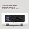 Auna Two Hi-Fi Subwoofer mit Auto-Off, 80W RMS Subwoofer Produktbild-Vorschau 6