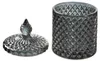 Clayre & Eef Pot en verre Ø 9x14 cm Gris Verre Voir les images du produit 2