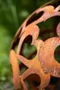 Herz Kugel Metall Rost Gartendeko Edelrost rostige Produktbild-Vorschau 3