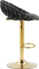 Verstellbarer Hocker, Barhocker, FARVISO schwarz elegant Produktbild-Vorschau 3