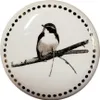 Clayre & Eef Gałka do drzwi Ø 4 cm Biały Szary Ceramiczny Podgląd zdjęcia produktu 1
