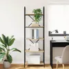 vidaXL Boekenkast, 5 niveaus, 60 x 30 x 183 cm, houtvezel Productafbeelding-voorbeeld 4