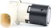 RIDEX 2412P0101 Einparkhilfe Parksensor Gewinkelt Schwarz Produktbild-Vorschau 1