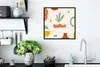 MuchoWow® Gerahmtes Poster Pflanze - Design - Grün 40x40 cm Produktbild-Vorschau 3