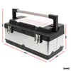 Cassetta porta attrezzi Wiltec 59x28x25,5 cm in acciaio Anteprima dell’immagine prodotto 2