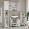 Badmöbel-Set Vicco Fynn Weiß 3 Teile, mit Midischrank, Produktbild-Vorschau 4