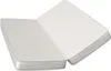 A white foldable mattress is shown on a white background, with the mattress folded in the middle. Produktbild-Vorschau