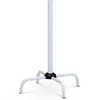 The base of a white coat rack with a black central connector. Náhled obrázku produktu