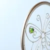 Gartenstecker SCHMETTERLING - Wassersprinkler - Edelstahl - H: 75cm - D: 19cm - silber, grün Produktbild-Vorschau