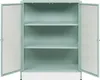 Kommode Vitrine Milton | Mintgrün | 80 cm x 101,5 cm x 40 Produktbild-Vorschau 6