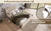 okwish Polsterbett 140x200cm Doppelbett Bettgestell mit 4 Produktbild-Vorschau 7