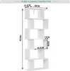 Woltu Bücherregal 6 Fächer, Holzwerkstoff, 60x160x23,5 Produktbild-Vorschau 7