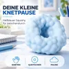 Palla antistress blu Knetball, morbida e comprimibile, con Anteprima dell’immagine prodotto 4