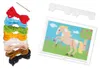 Lena 42625 - Bastelset Stickbild Pferd, Komplettset mit Produktbild-Vorschau 2