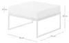 home24 Loungehocker - Webstoff / Teak Massiv Produktbild-Vorschau 10