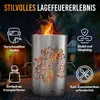 Feuertonne / Feuerkorb mit Motiv Traktor Produktbild-Vorschau 3