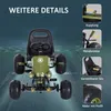 HOMCOM Go Kart - Voiture à pédales pour enfants avec frein Voir les images du produit 6