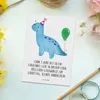 Mr. & Mrs. Panda Ansichtskarte 2. Geburtstag Licht - Weiß - Produktbild-Vorschau 2