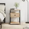 vidaXL Nachttisch Sonoma-Eiche 40x42x55 cm Holzwerkstoff -  Produktbild-Vorschau 11