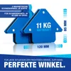 NTG Magnet Schweißwinkel Set: 6 Stück Schweißmagnet Produktbild-Vorschau 3