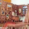 Eternal Bookstore Book Nook – DIY Miniaturhaus Bausatz, Produktbild-Vorschau 2