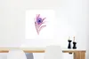 MuchoWow® Poster Pfauenfedern - Lila - Glitter 50x50 cm - Produktbild-Vorschau 5